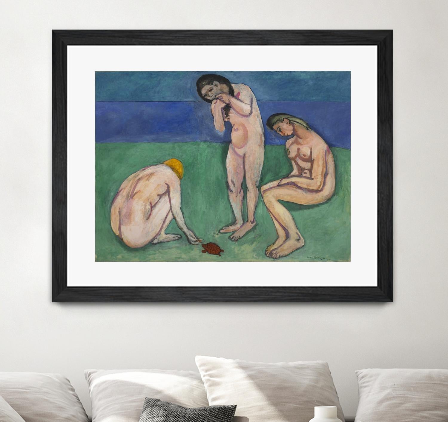 Bathers with Turtle, 1907 by Henri Matisse on GIANT ART - masters