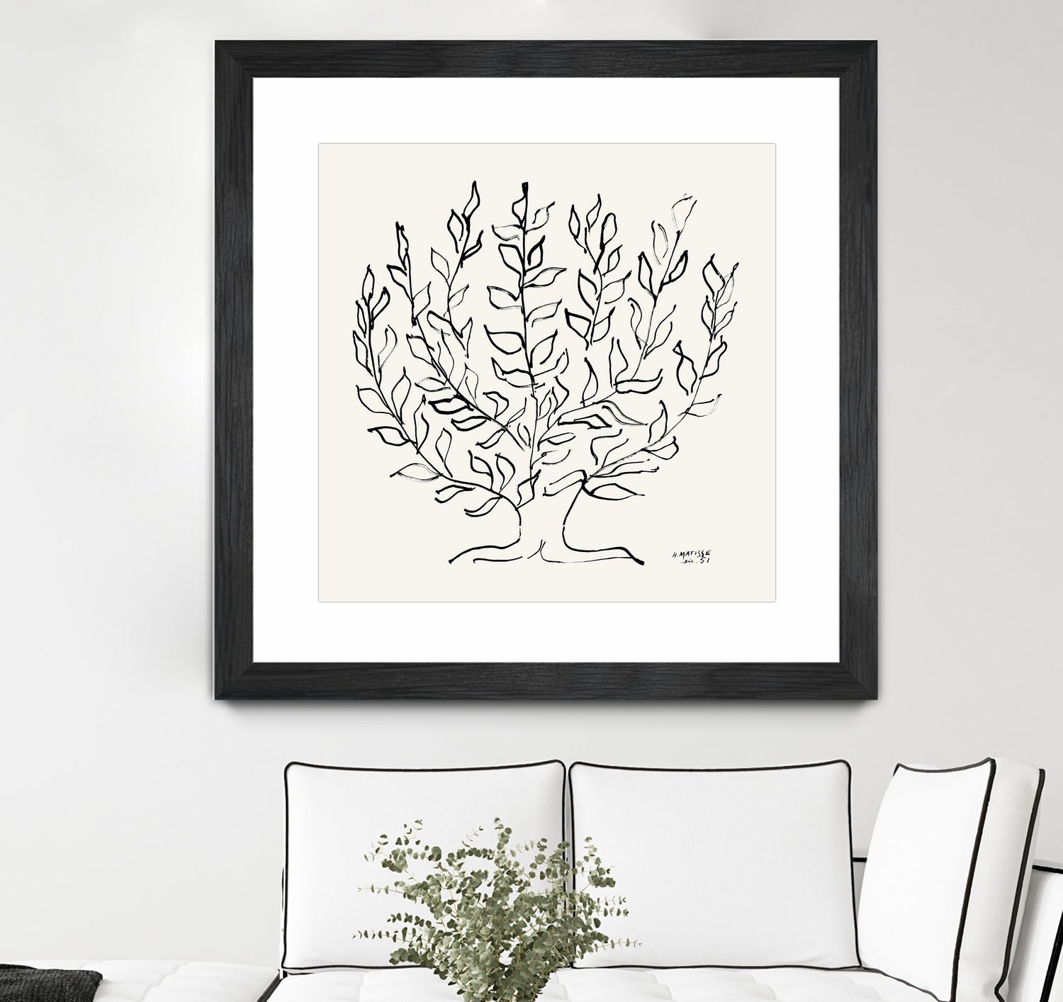 L'arbre Platane by Henri Matisse on GIANT ART - museums