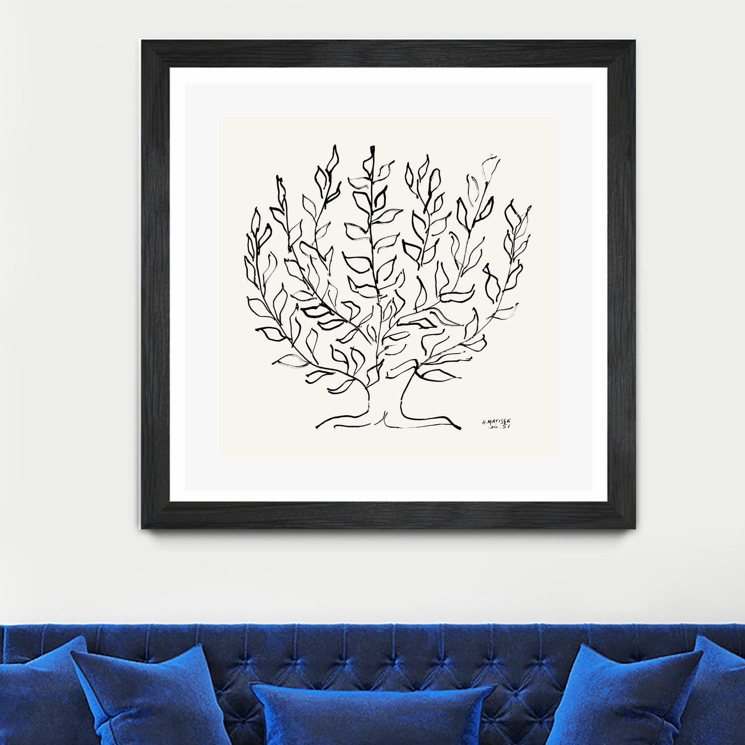 L'arbre Platane by Henri Matisse on GIANT ART - museums