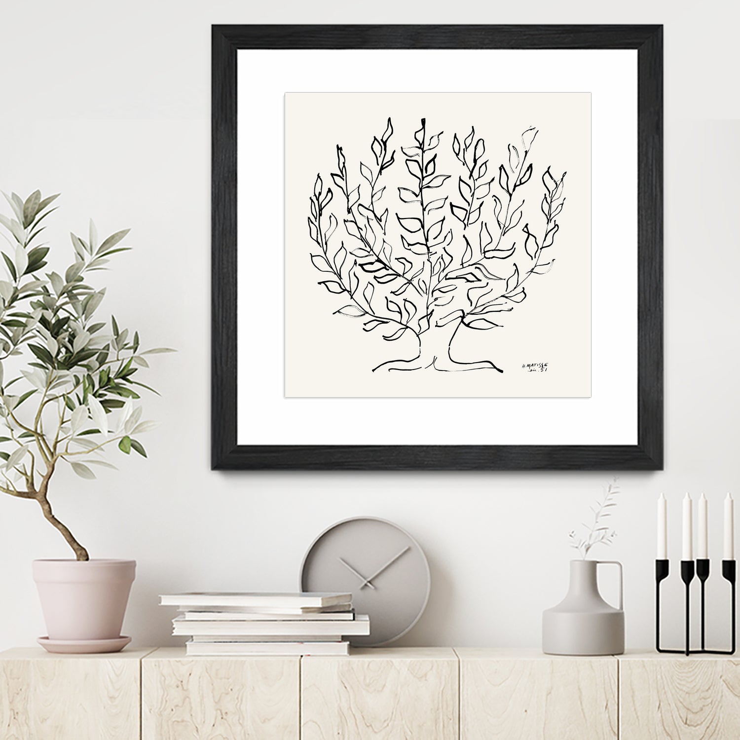 L'arbre Platane by Henri Matisse on GIANT ART - museums