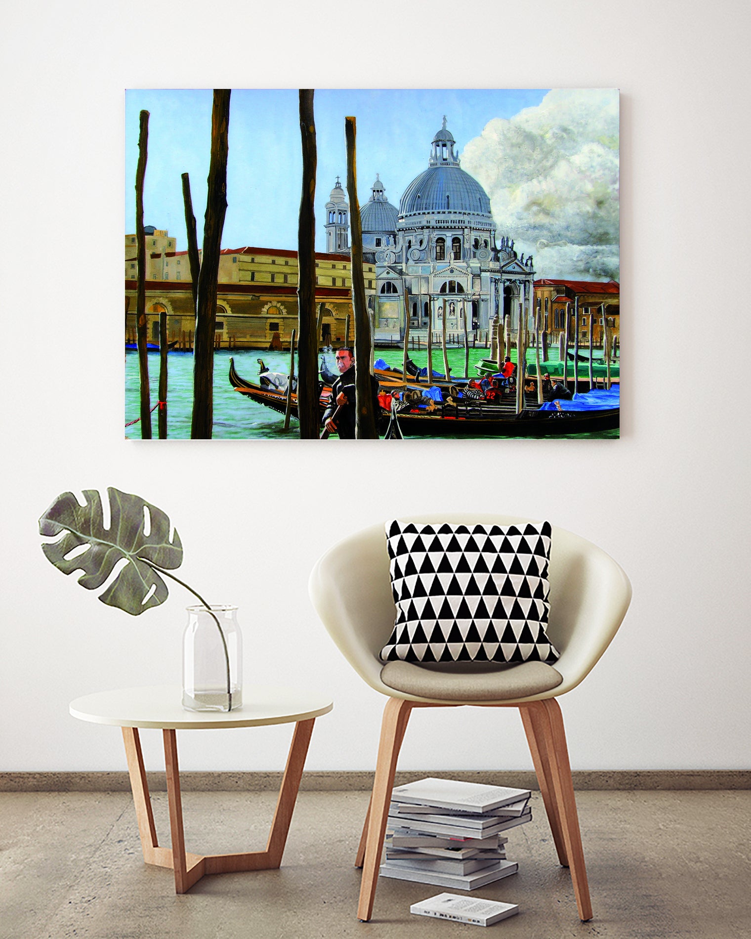 Venezia by Matthew Holden Bates on GIANT ART - blue landscape