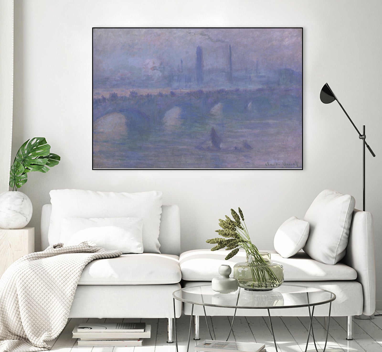 Waterloo Bridge, Morning Fog 1901 by Claude Monet on GIANT ART