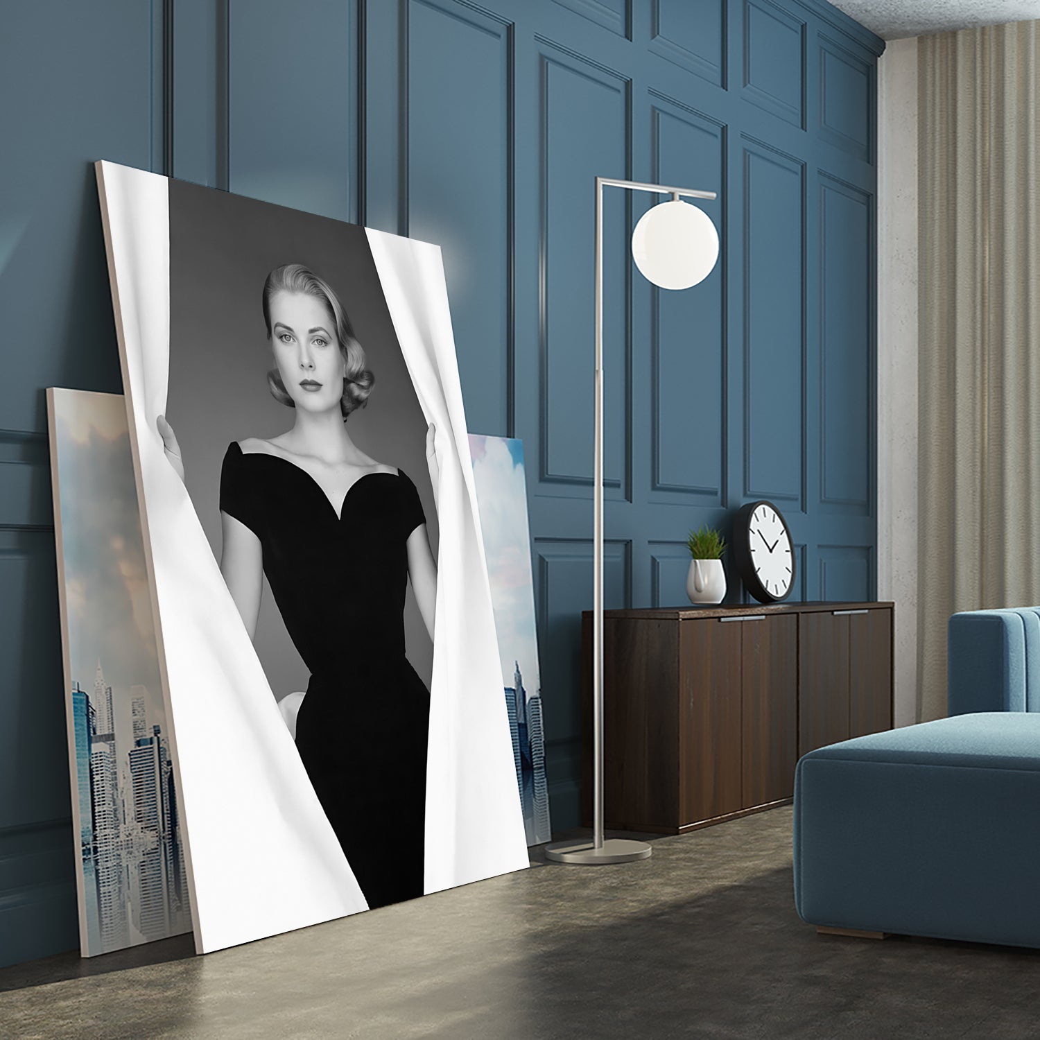 Grace Kelly by M Studio on GIANT ART - black and white photographie actress