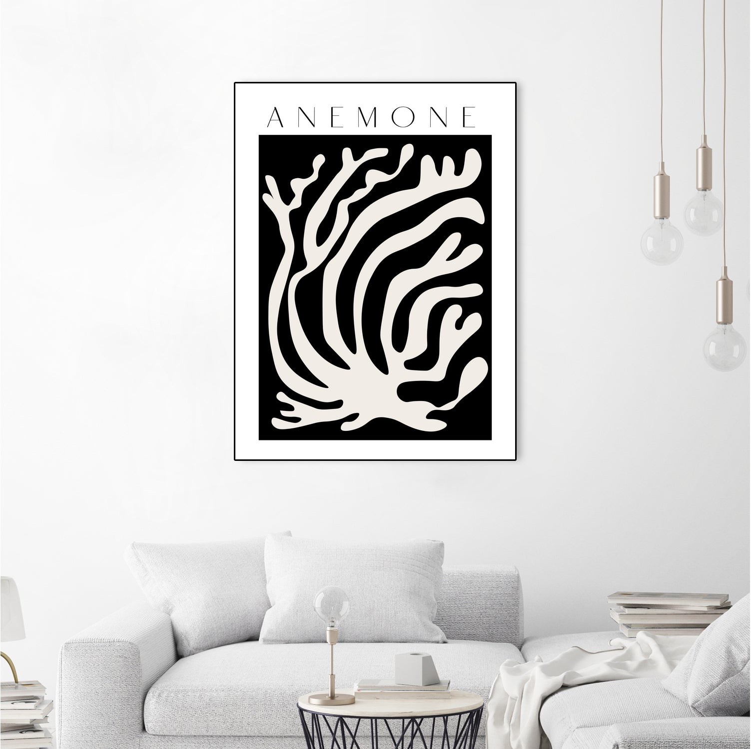 Anémone by M Studio on GIANT ART - beige