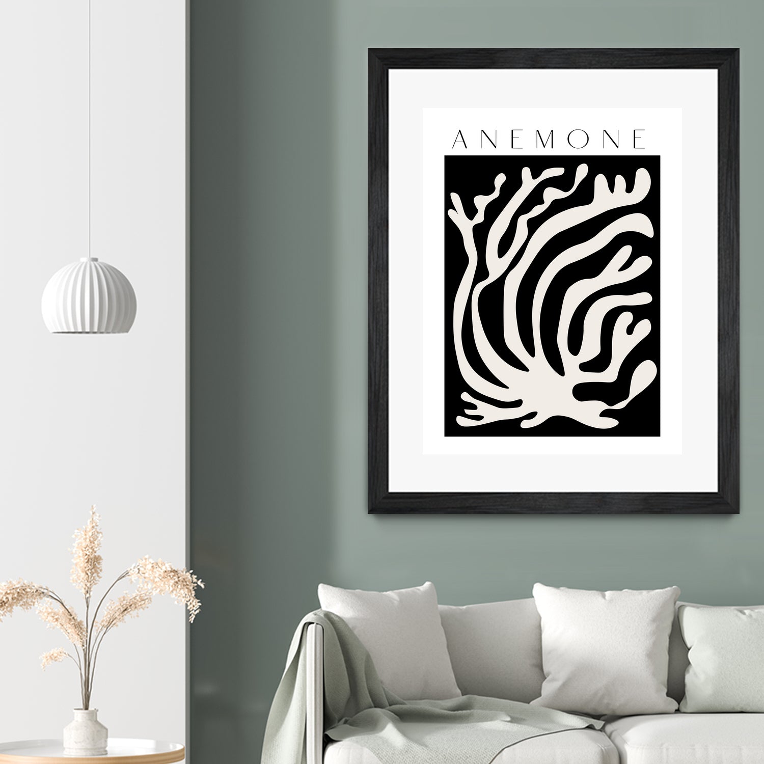 Anémone by M Studio on GIANT ART - beige