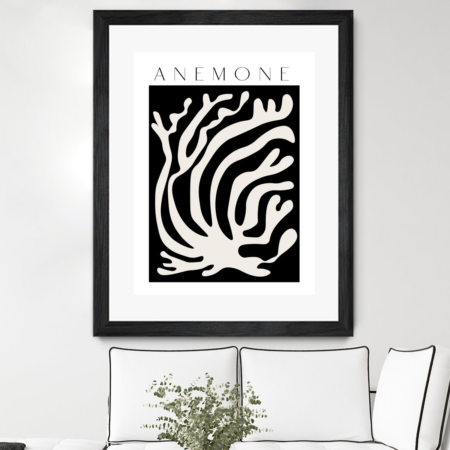 Anémone by M Studio on GIANT ART - beige