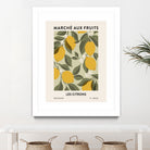 Les agrumes by M Studio on GIANT ART - green illustration lemon