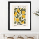 Les agrumes by M Studio on GIANT ART - green illustration lemon