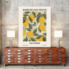 Les agrumes by M Studio on GIANT ART - green illustration lemon