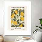 Les agrumes by M Studio on GIANT ART - green illustration lemon