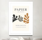 Papier d'automne by M Studio on GIANT ART - beige off cuts