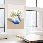 Vase printanier by M Studio on GIANT ART - blue floral flowers