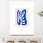 Papiers Découpés by Matisse on GIANT ART - blue modern framed canvas