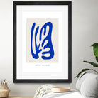 Papiers Découpés by Matisse on GIANT ART - blue modern framed canvas