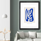 Papiers Découpés by Matisse on GIANT ART - blue modern framed canvas