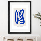 Papiers Découpés by Matisse on GIANT ART - blue modern framed canvas
