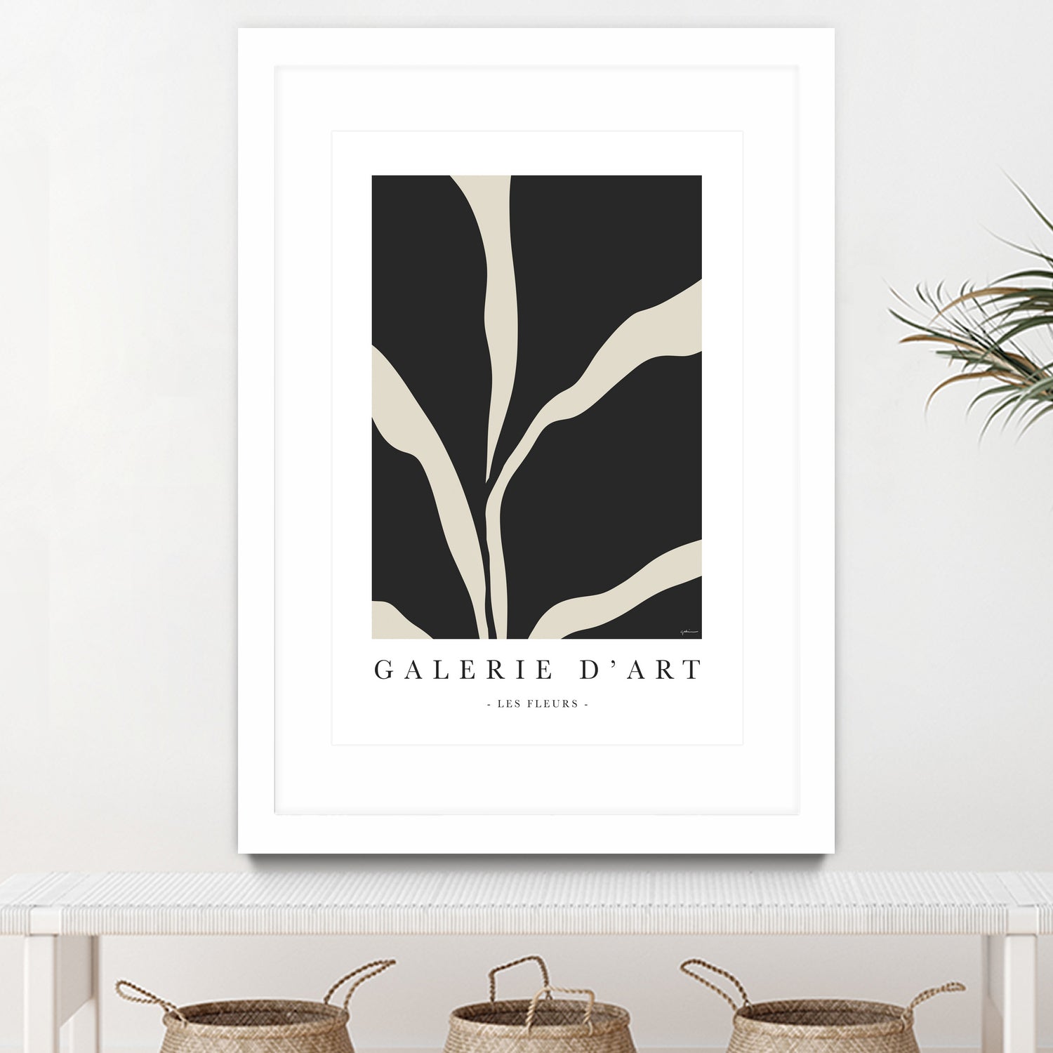 Les Flreurs by M Studio on GIANT ART - black illustration