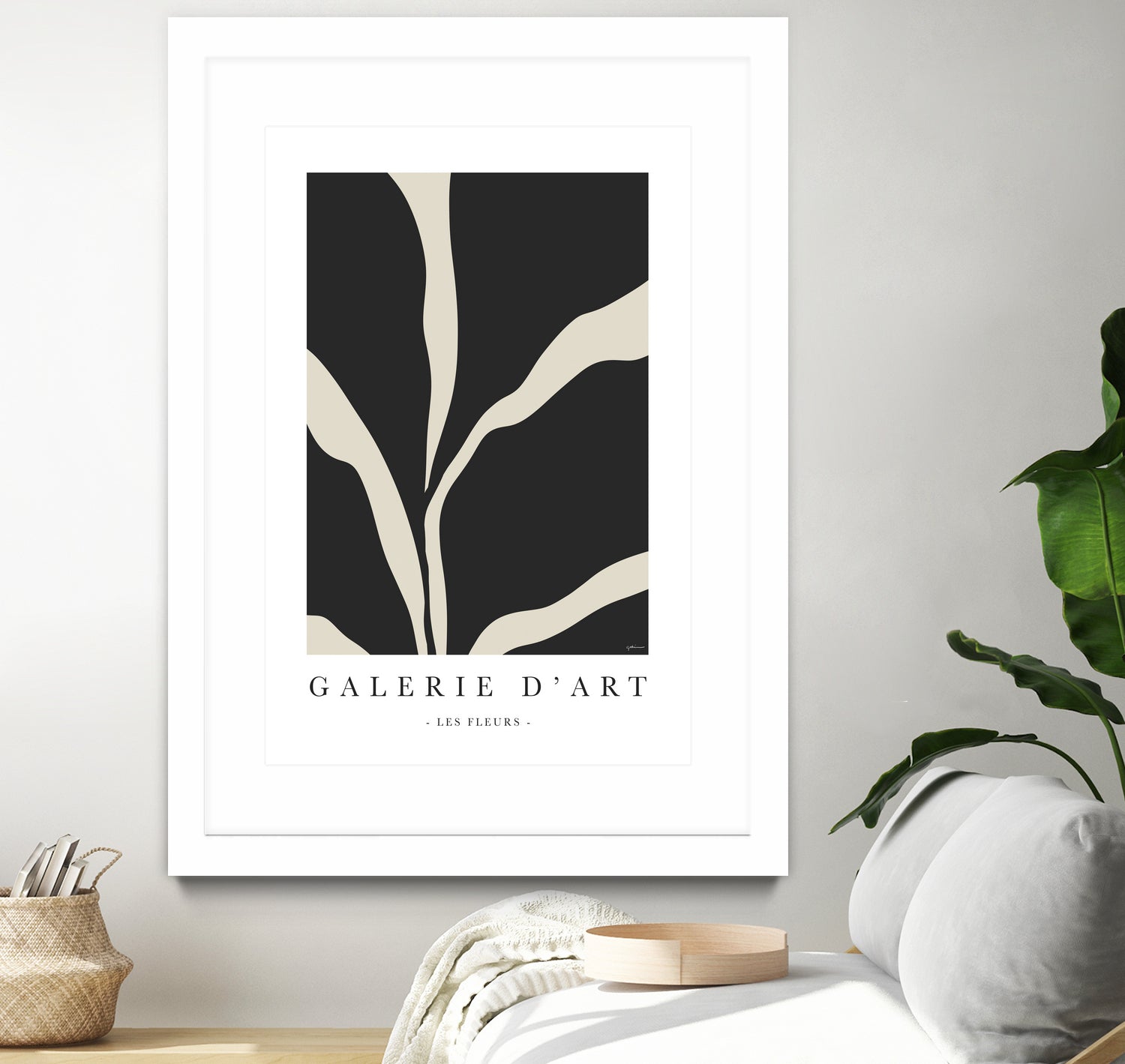 Les Flreurs by M Studio on GIANT ART - black illustration