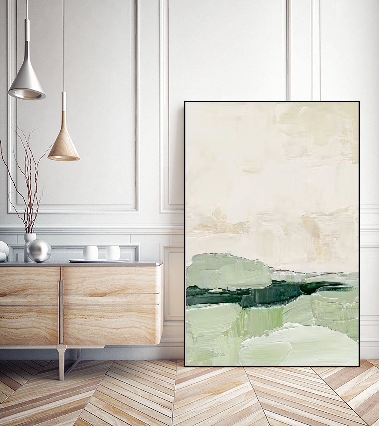 Été by M Studio on GIANT ART - pink abstarct abstarct