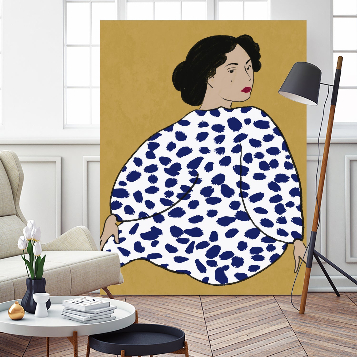 Happy Girl by M Studio on GIANT ART