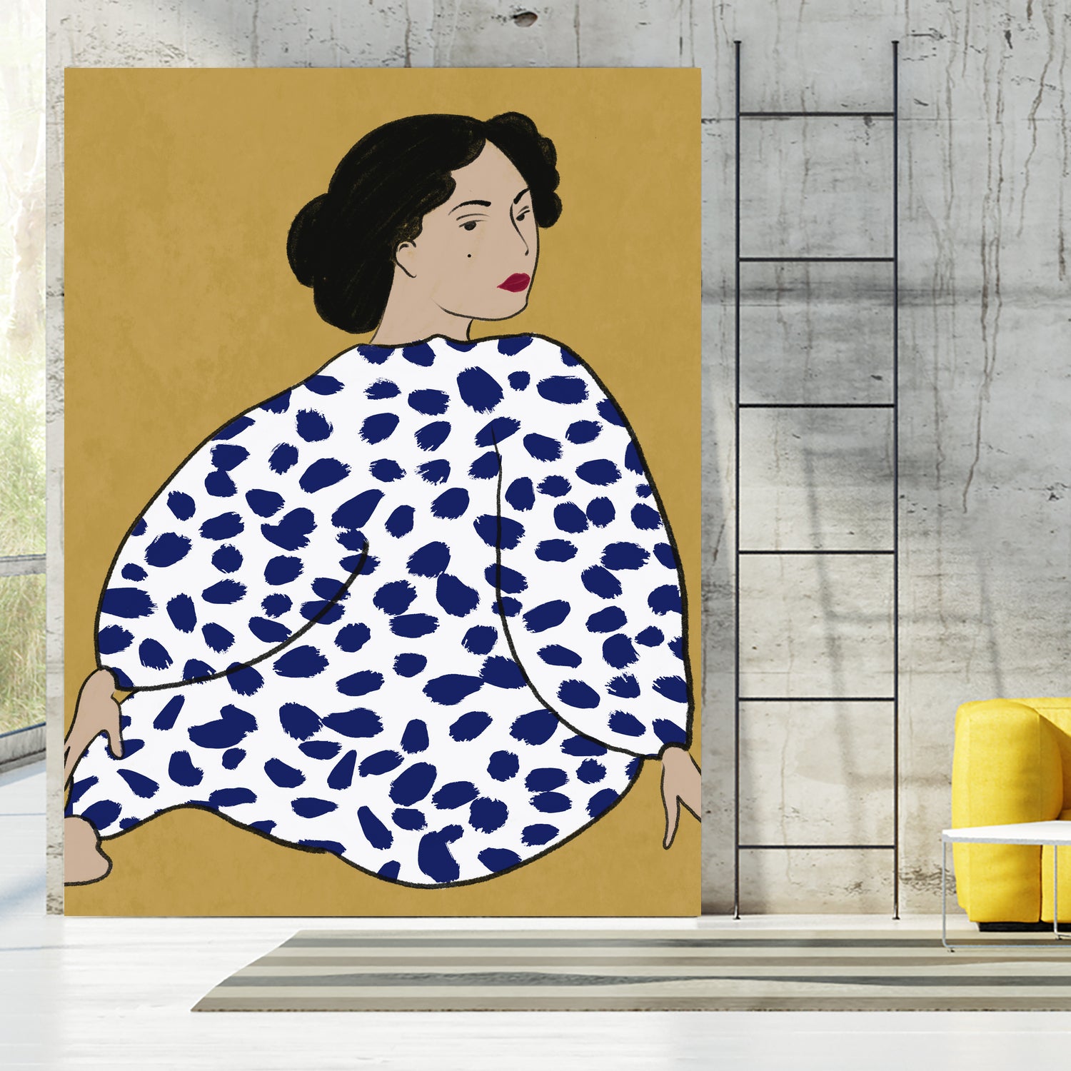 Happy Girl by M Studio on GIANT ART