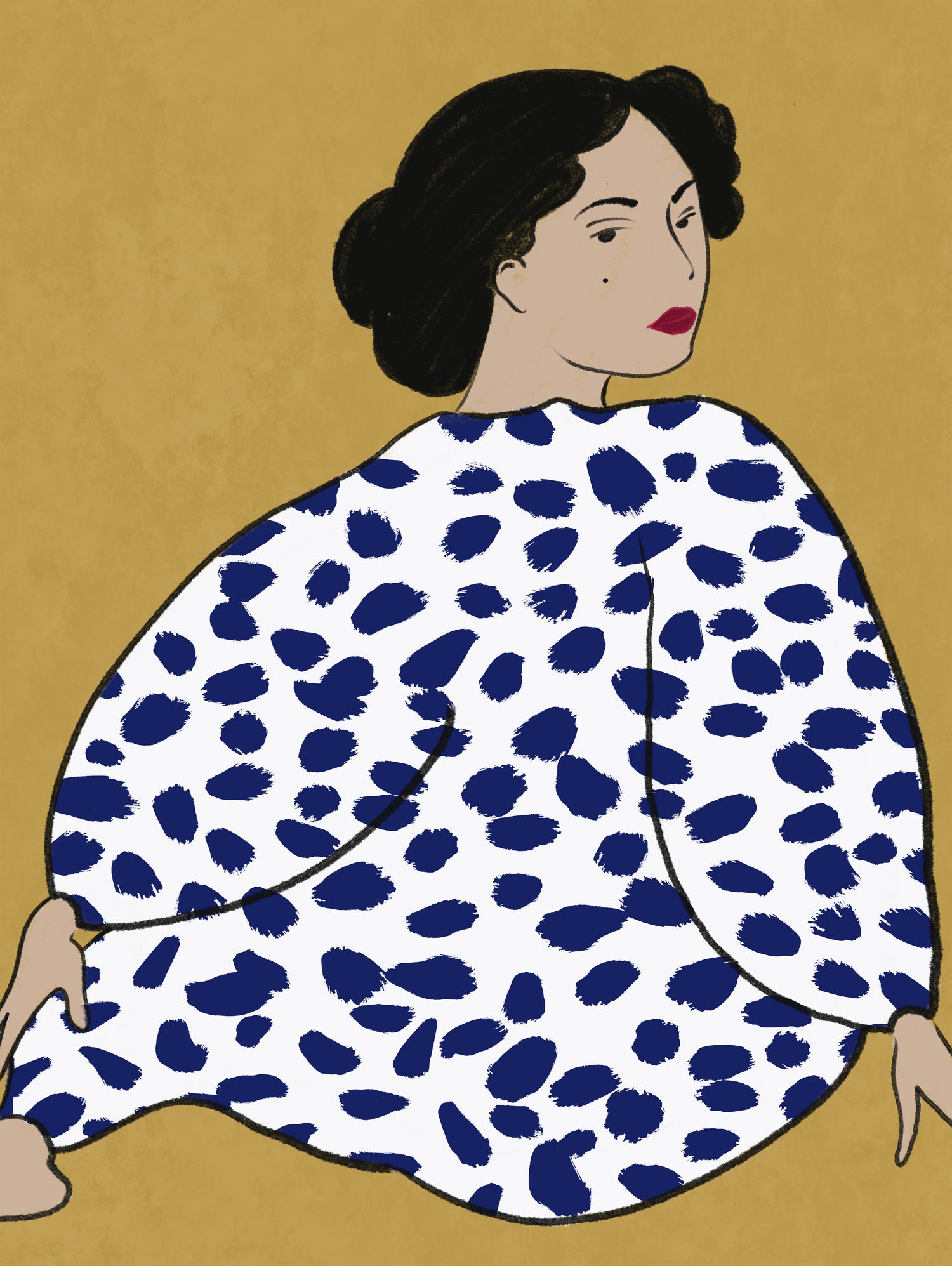 Happy Girl by M Studio on GIANT ART