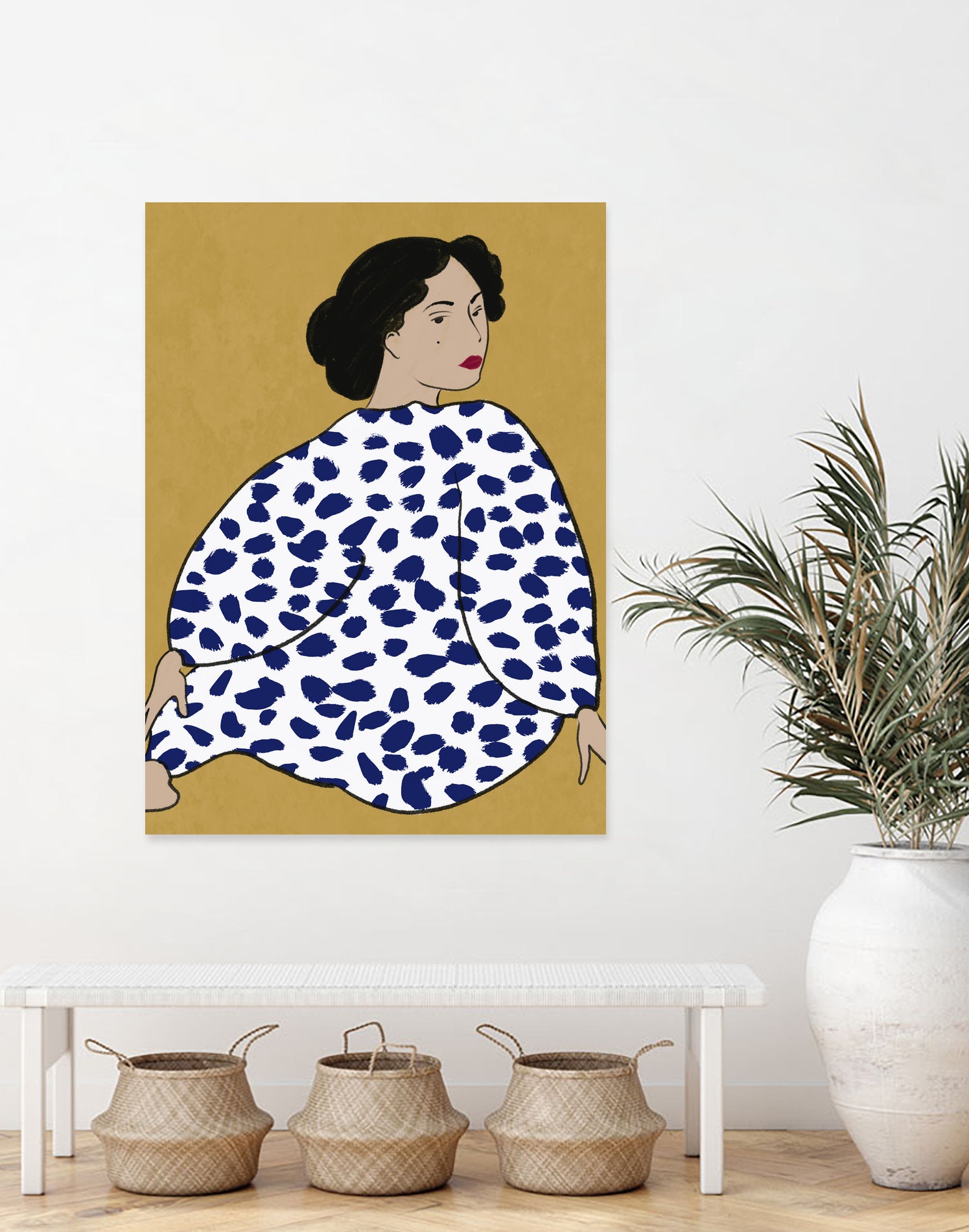 Happy Girl by M Studio on GIANT ART