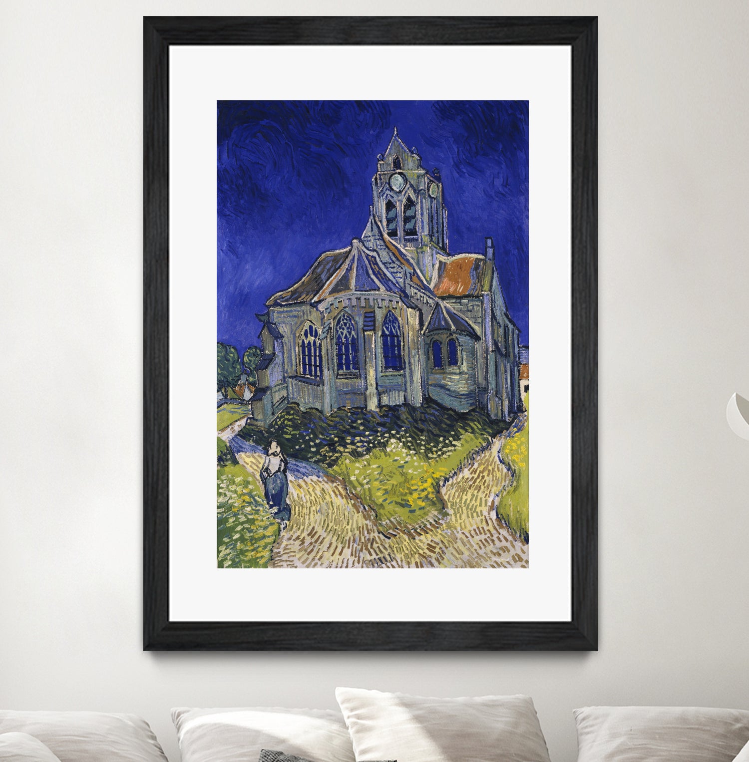 The Church in Auvers-sur-Oise by Vincent van Gogh on GIANT ART - museums
