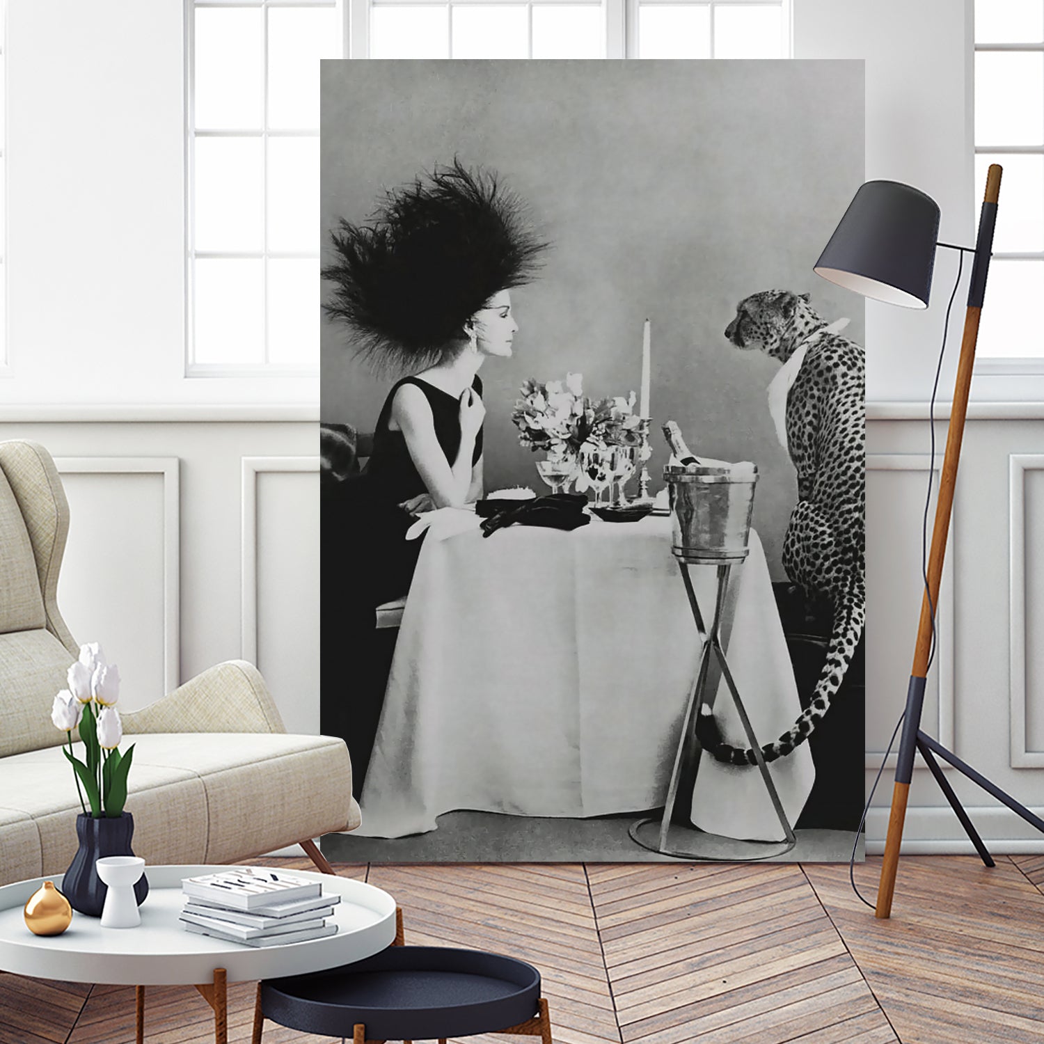 Le Déjeuner by M Studio on GIANT ART - black and white photography
