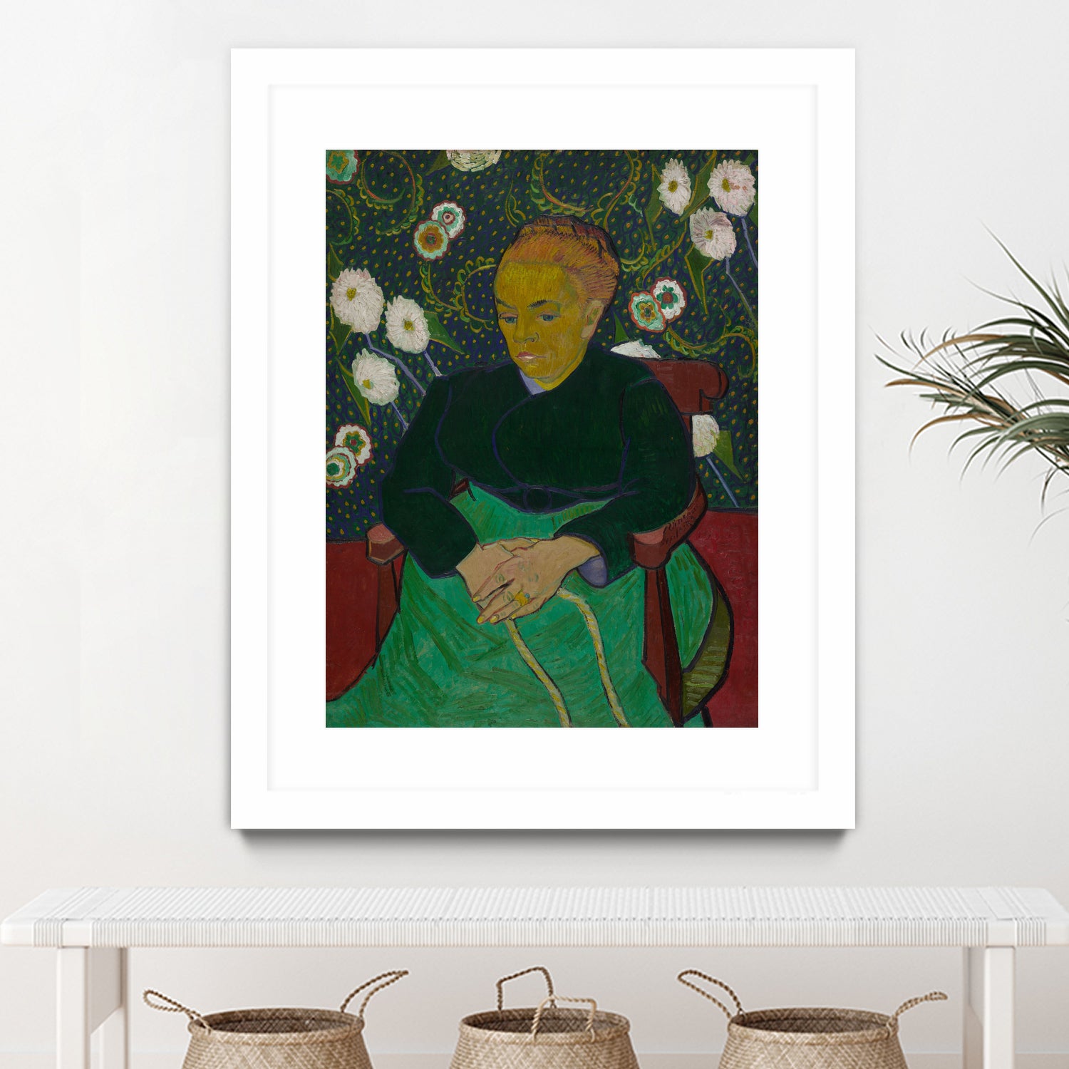 Madame Roulin Rocking the Cradle (La berceuse) by Vincent van Gogh on GIANT ART - museums