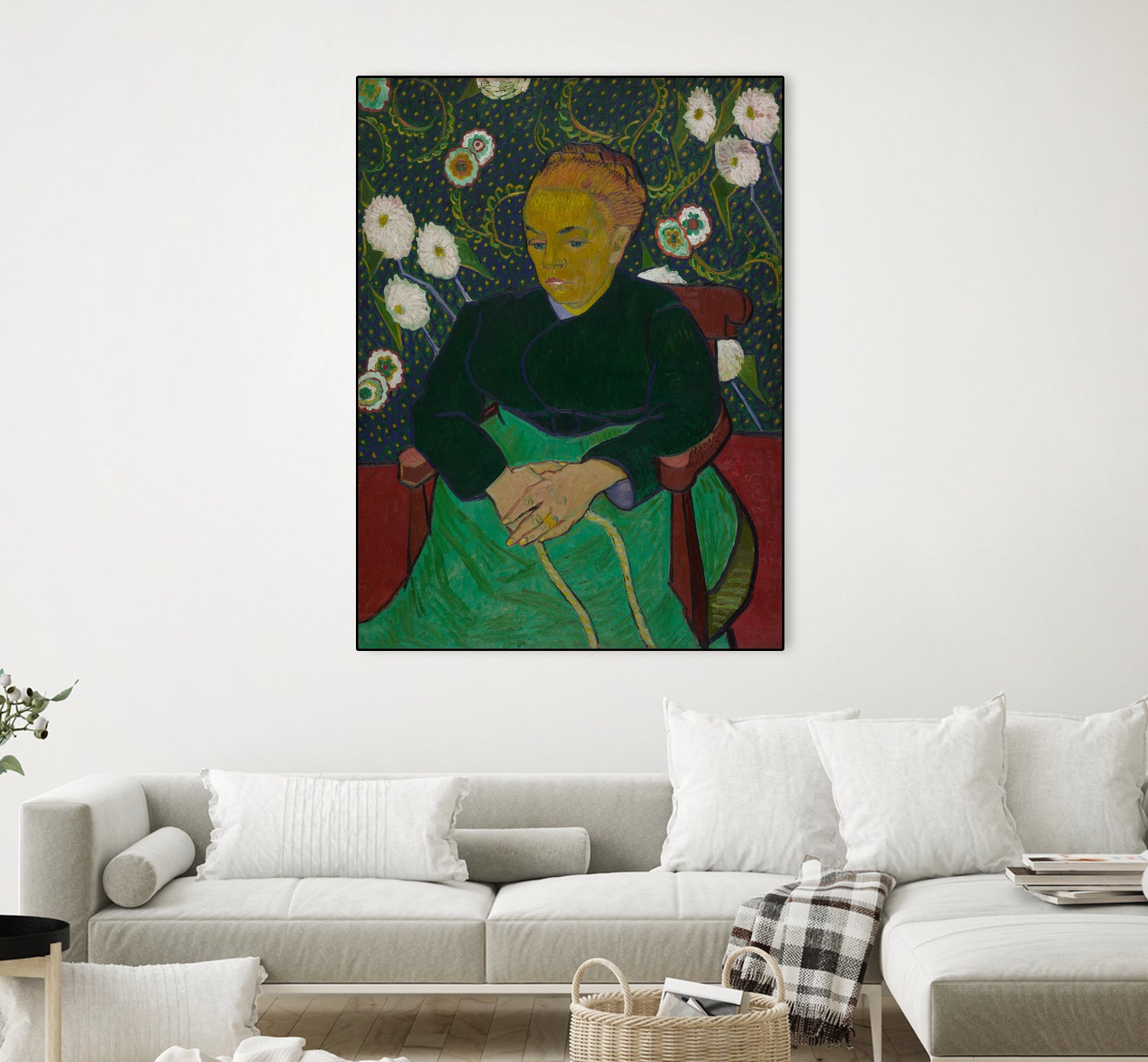Madame Roulin Rocking the Cradle (La berceuse) by Vincent van Gogh on GIANT ART - museums
