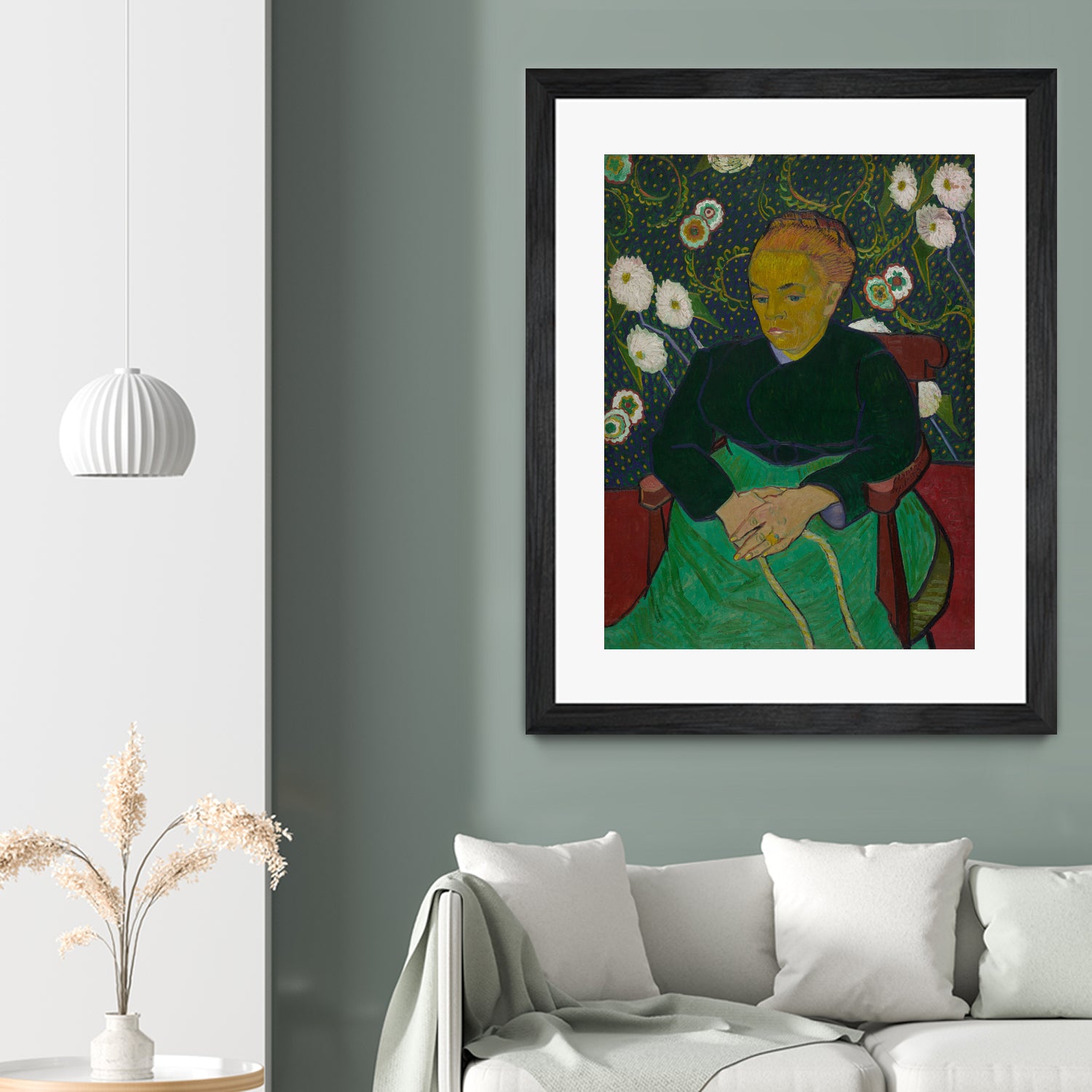Madame Roulin Rocking the Cradle (La berceuse) by Vincent van Gogh on GIANT ART - museums