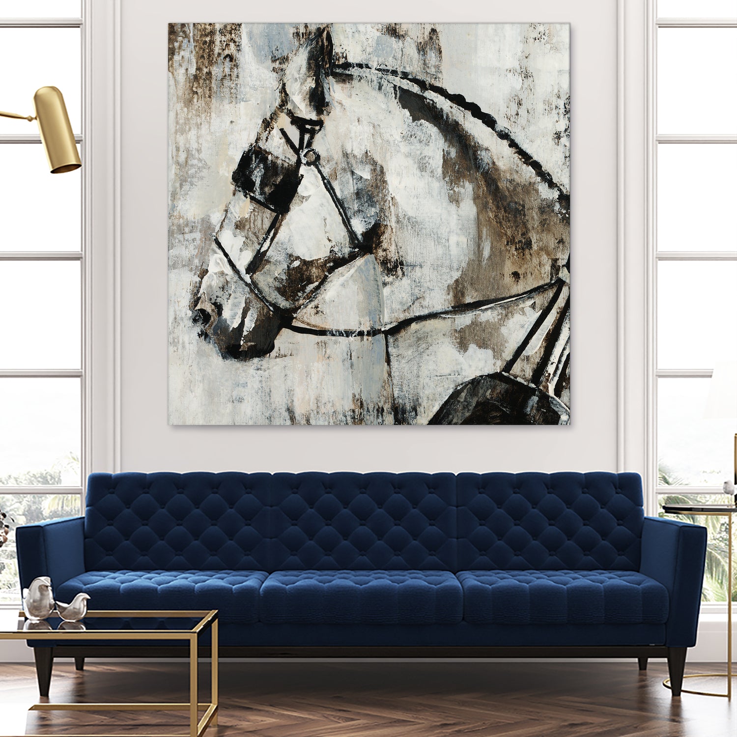 Waiting At The Square I by Daleno Art on GIANT ART - absrtact