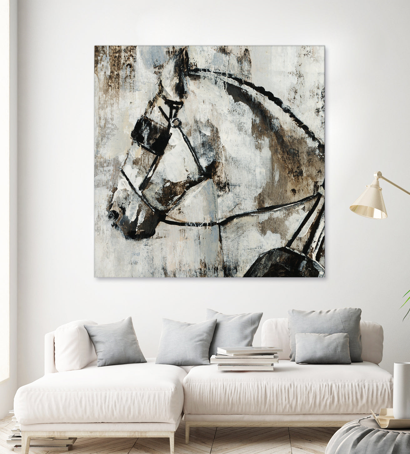 Waiting At The Square I by Daleno Art on GIANT ART - absrtact