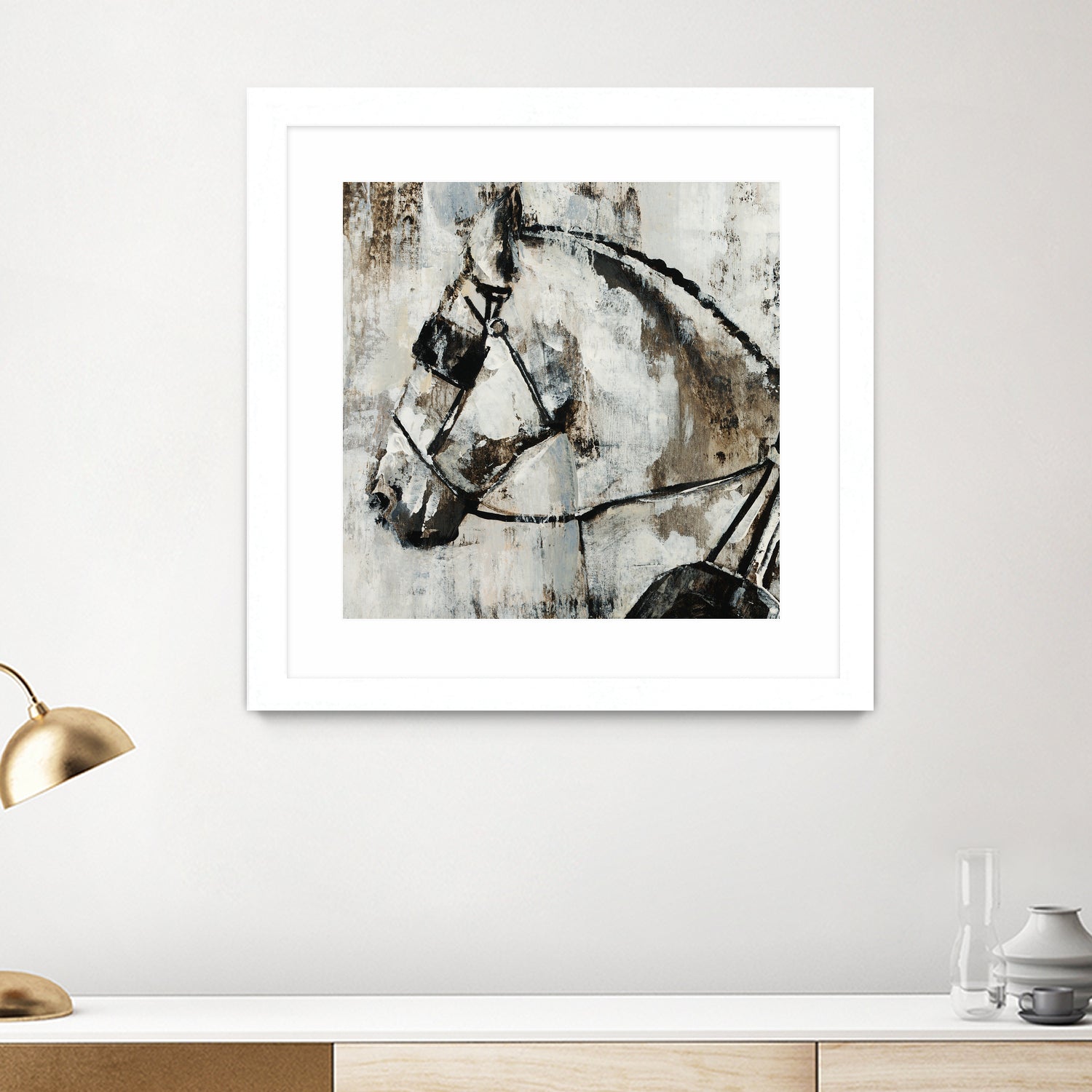 Waiting At The Square I by Daleno Art on GIANT ART - absrtact