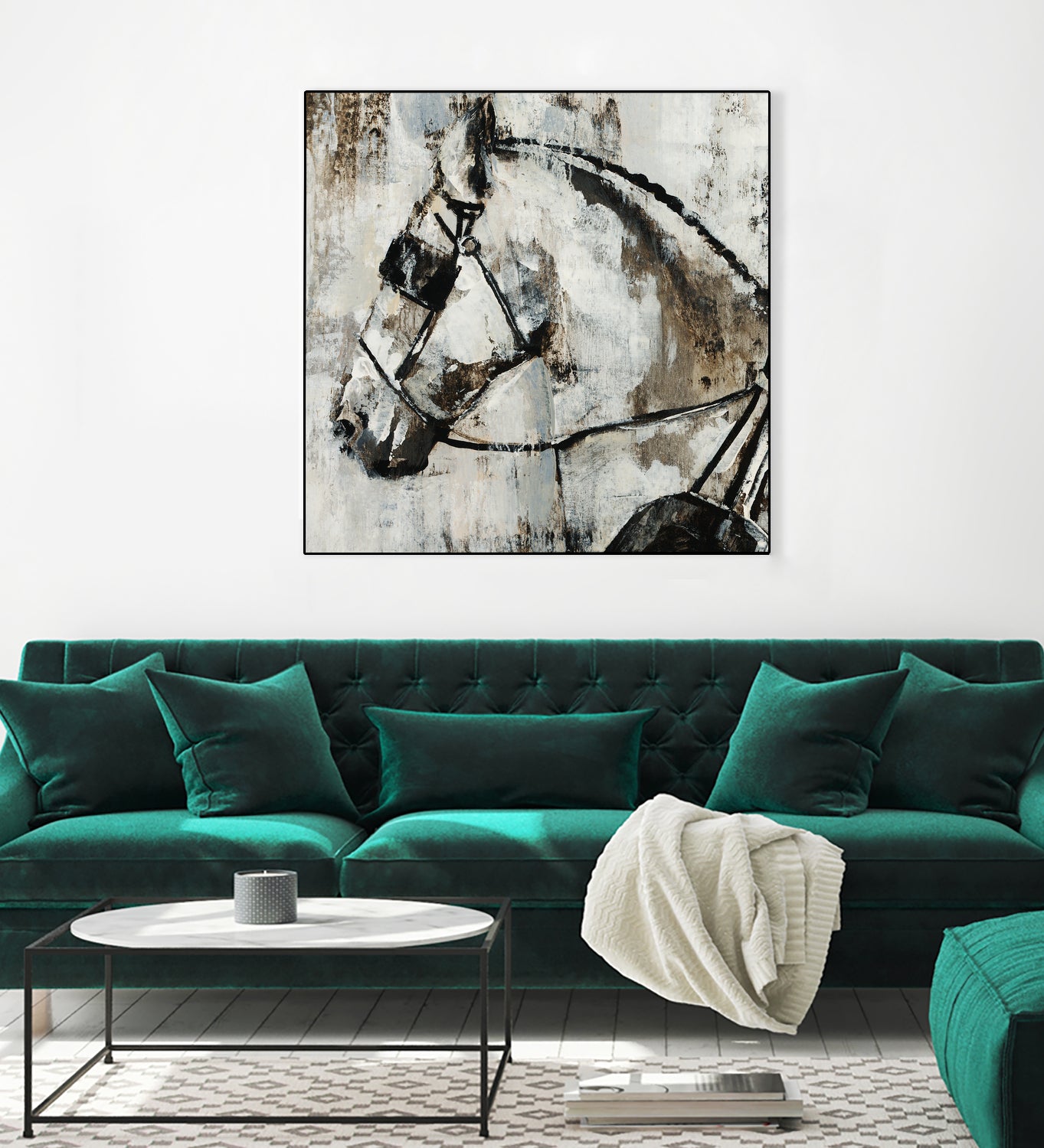 Waiting At The Square I by Daleno Art on GIANT ART - absrtact