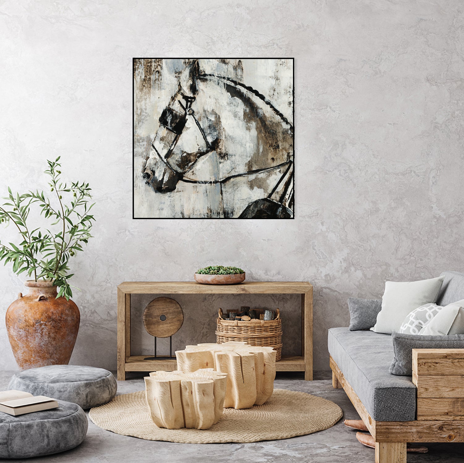 Waiting At The Square I by Daleno Art on GIANT ART - absrtact