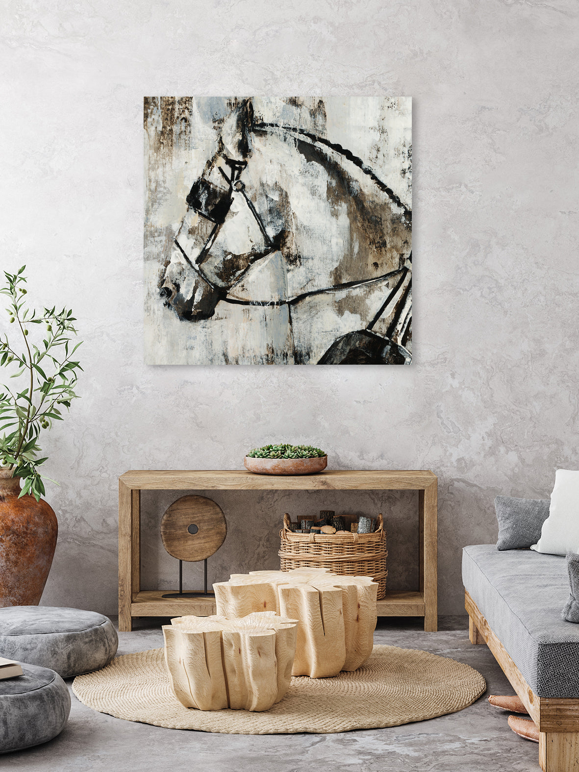 Waiting At The Square I by Daleno Art on GIANT ART - absrtact