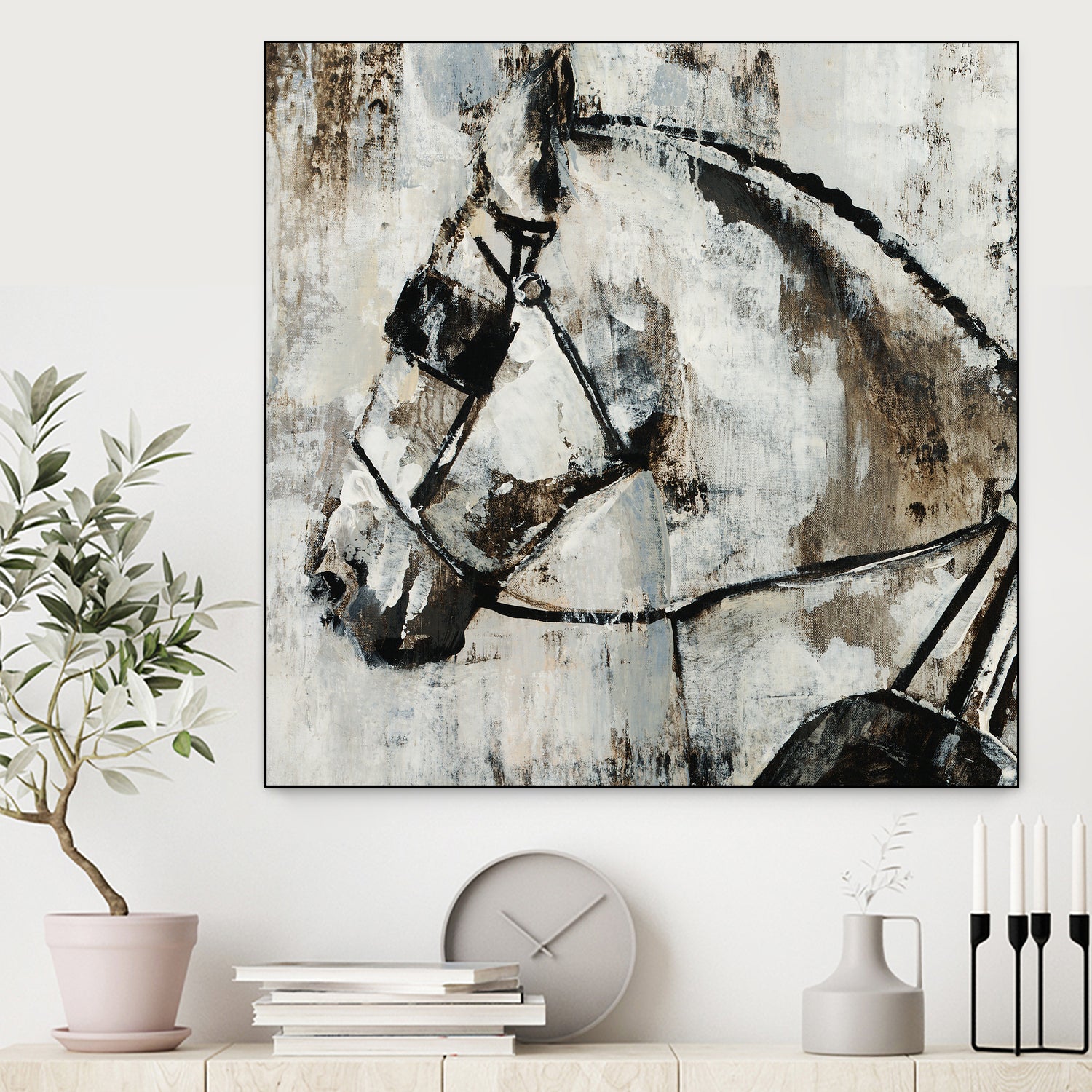 Waiting At The Square I by Daleno Art on GIANT ART - absrtact