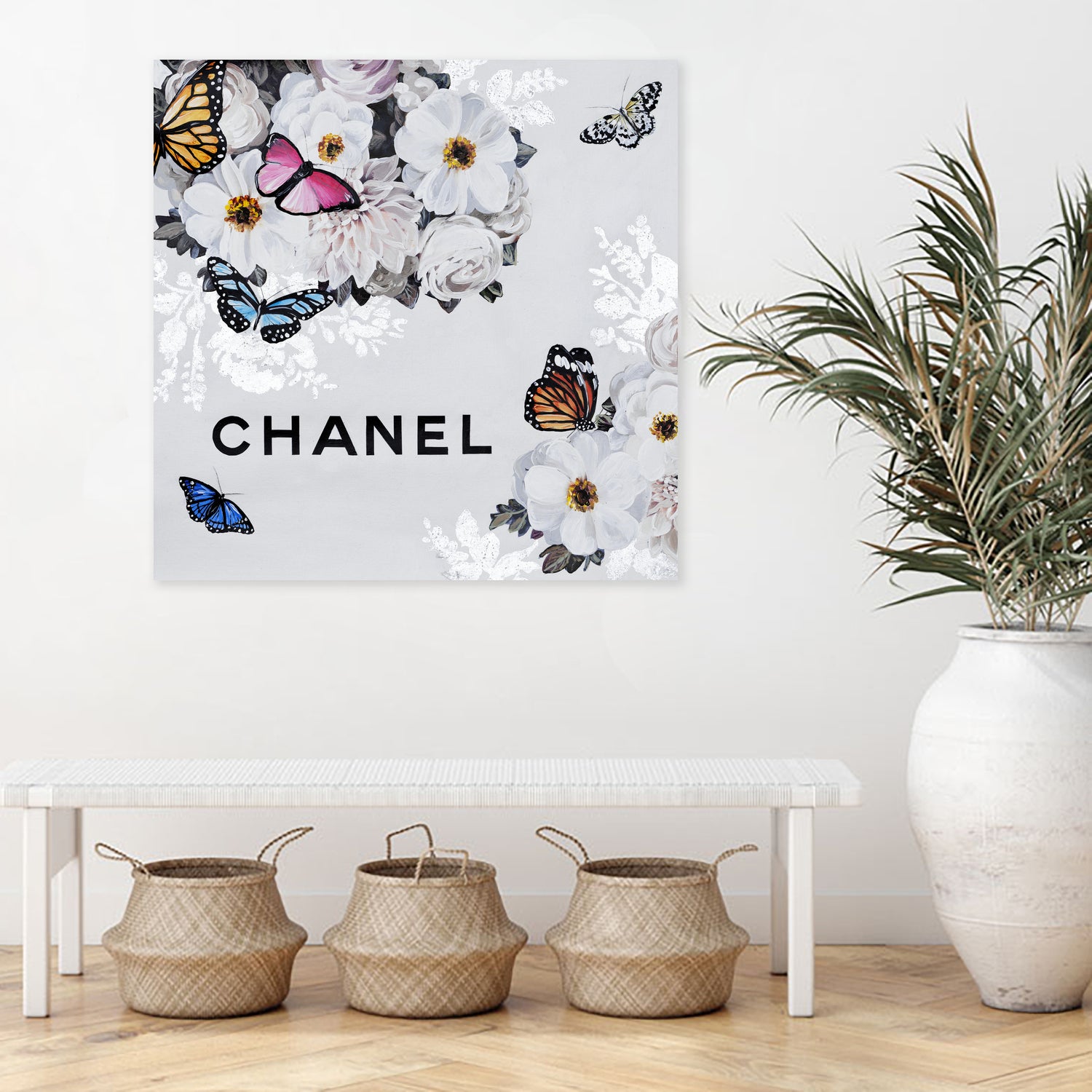 Chic Blooms I by Daleno Art on GIANT ART - abstract