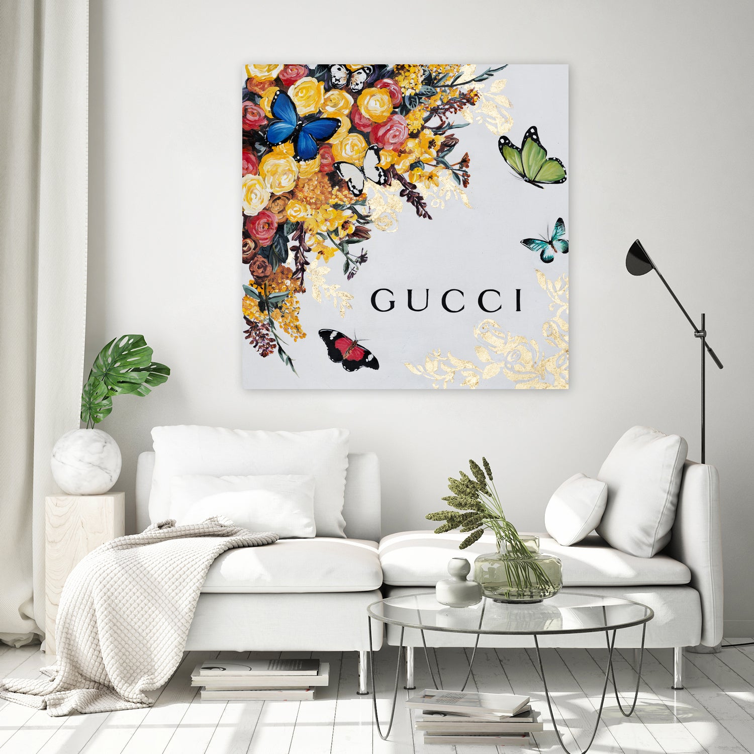 Chic Blooms IV by Daleno Art on GIANT ART - abstract