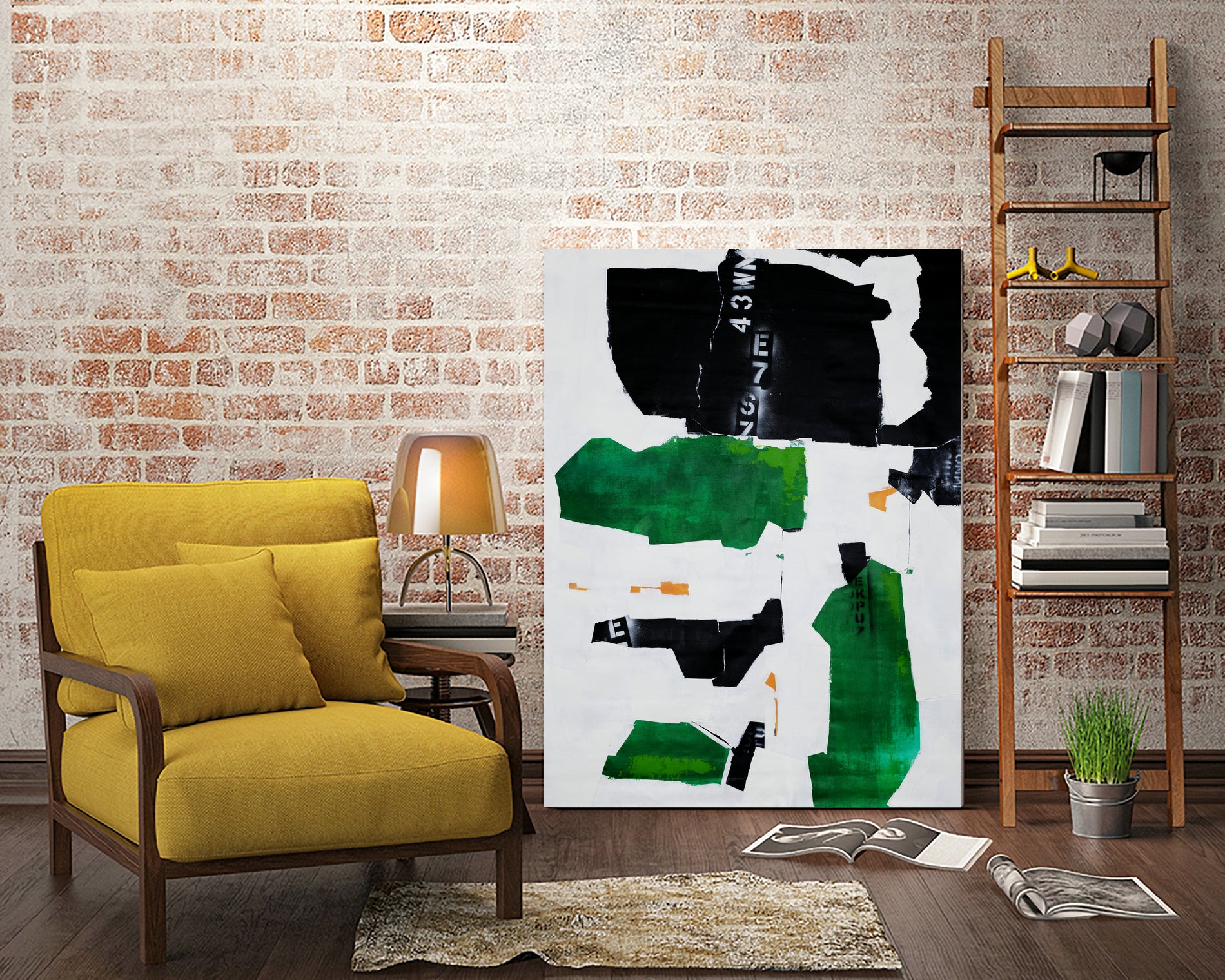 Big Moment III by Daleno Art on GIANT ART - abstract