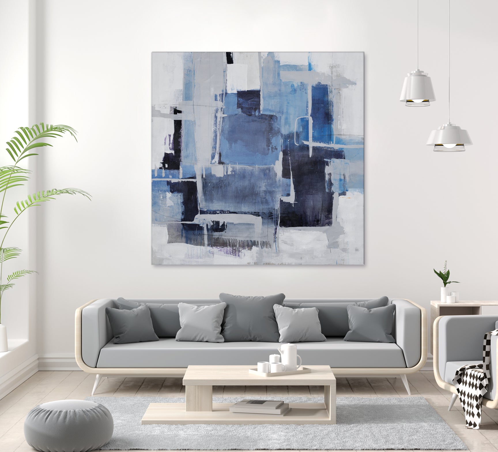 Stop Blocking Me by Daleno Art on GIANT ART - absrtact