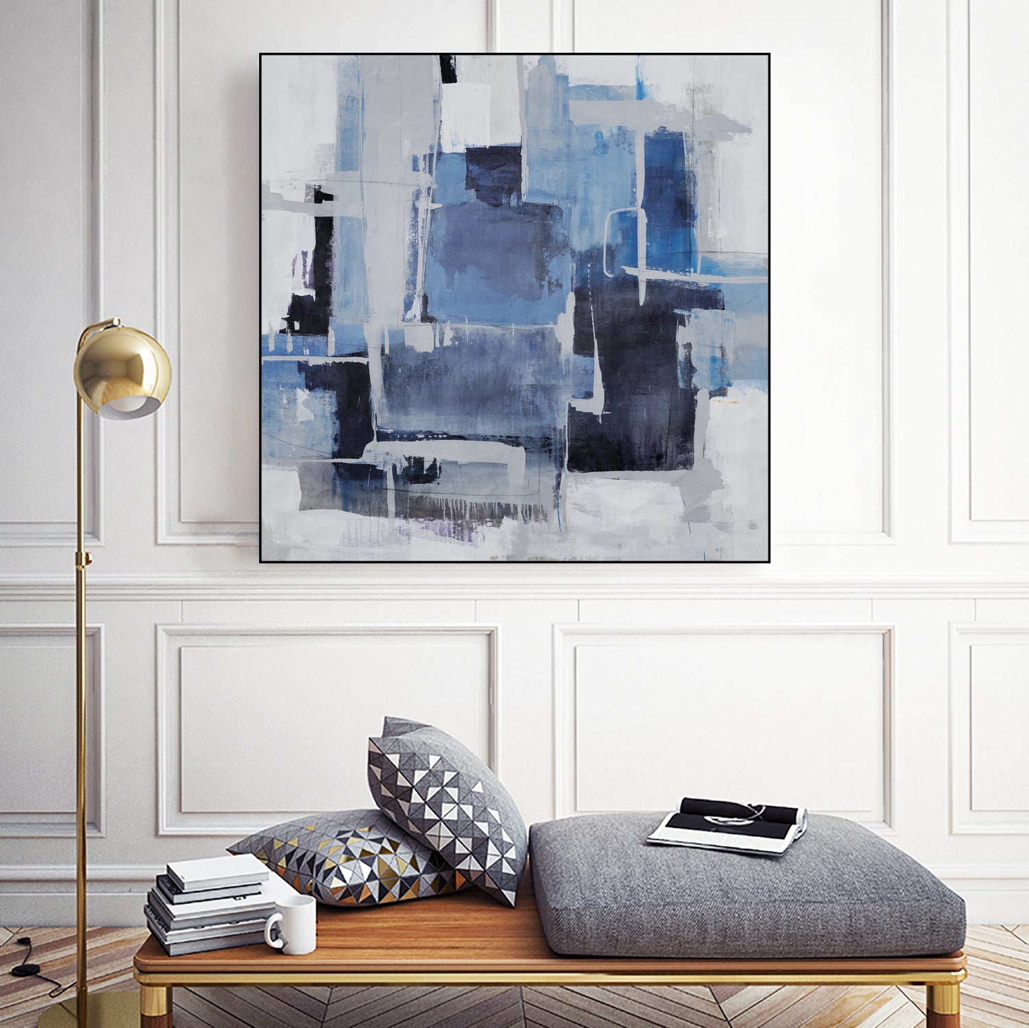 Stop Blocking Me by Daleno Art on GIANT ART - absrtact