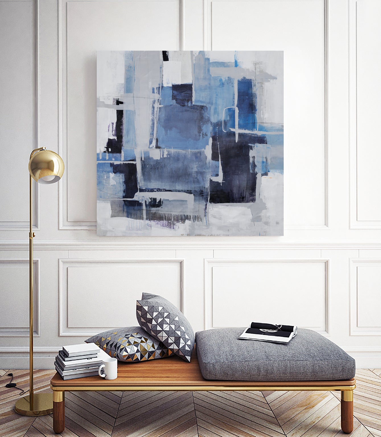 Stop Blocking Me by Daleno Art on GIANT ART - absrtact