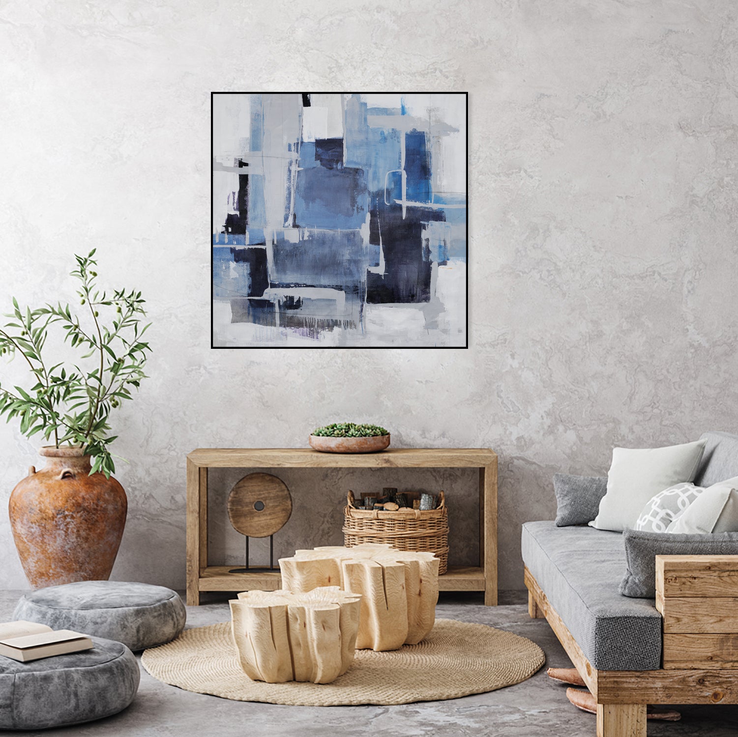 Stop Blocking Me by Daleno Art on GIANT ART - absrtact