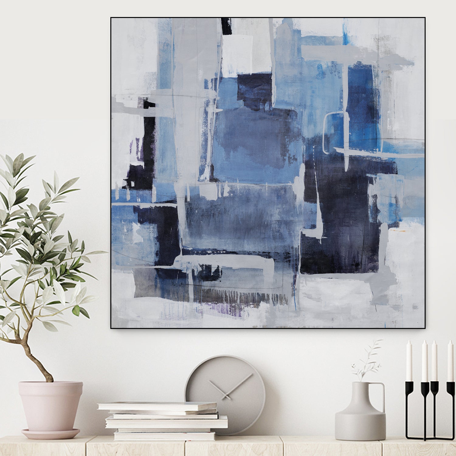 Stop Blocking Me by Daleno Art on GIANT ART - absrtact