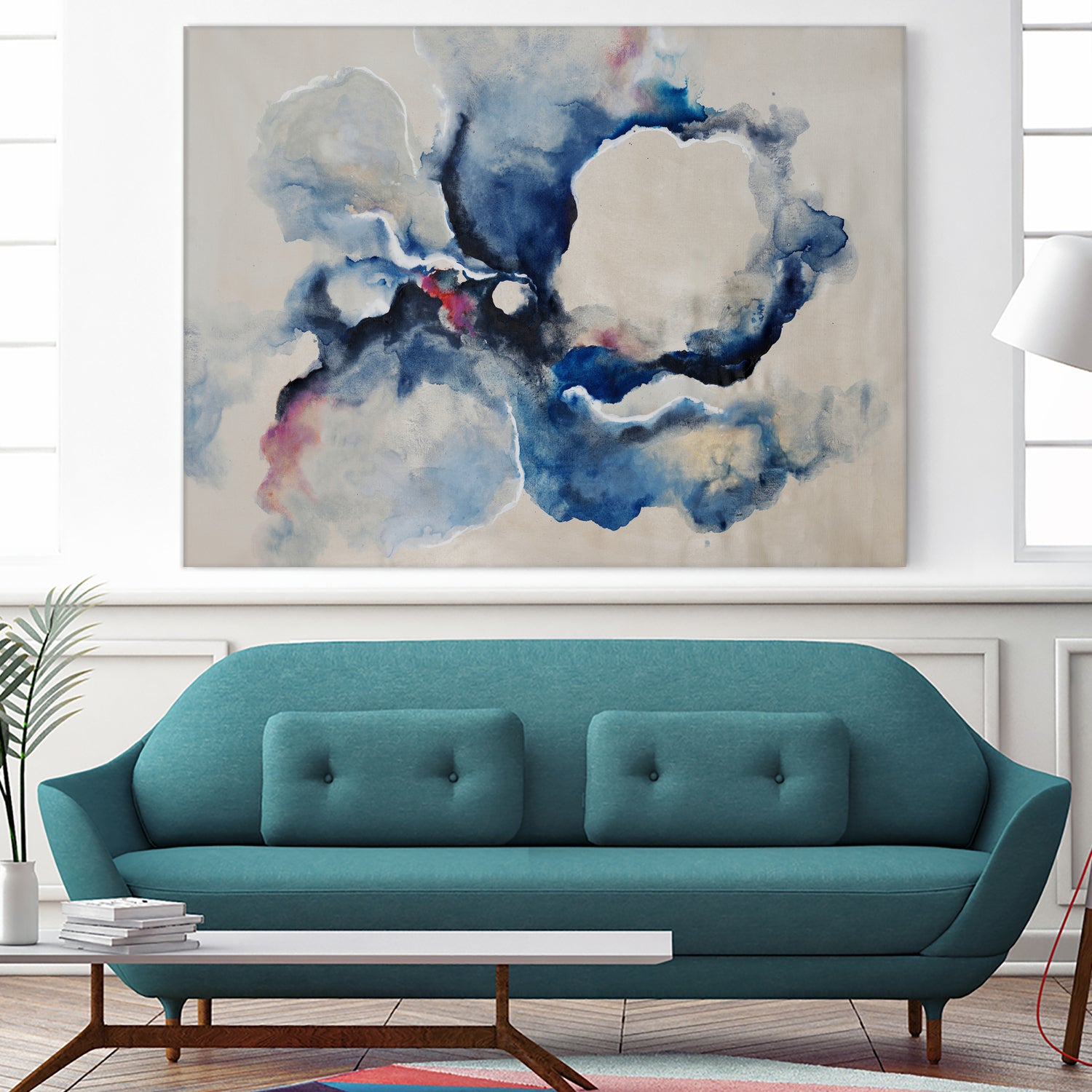 Fused Floral by Daleno Art on GIANT ART - absrtact