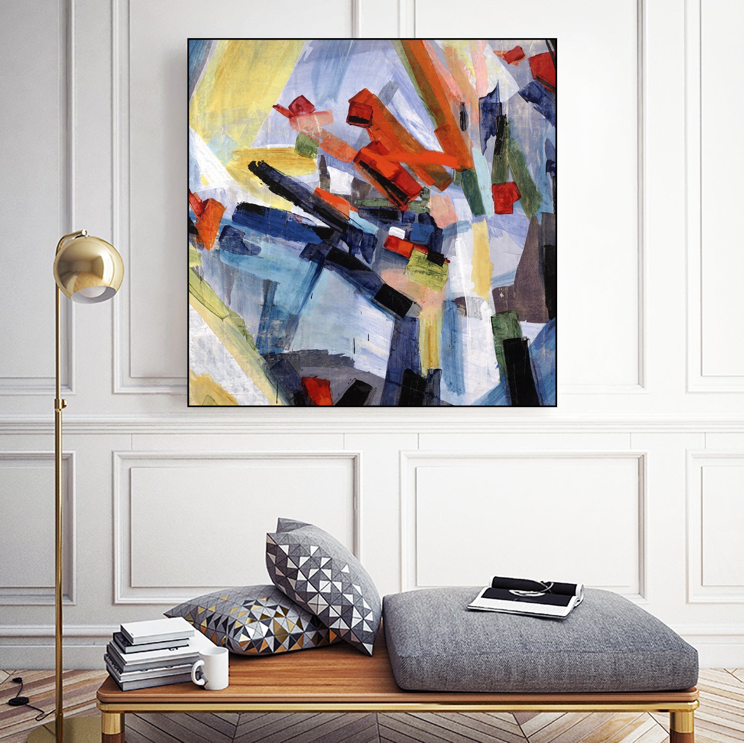 Sword Fight by Daleno Art on GIANT ART - absrtact