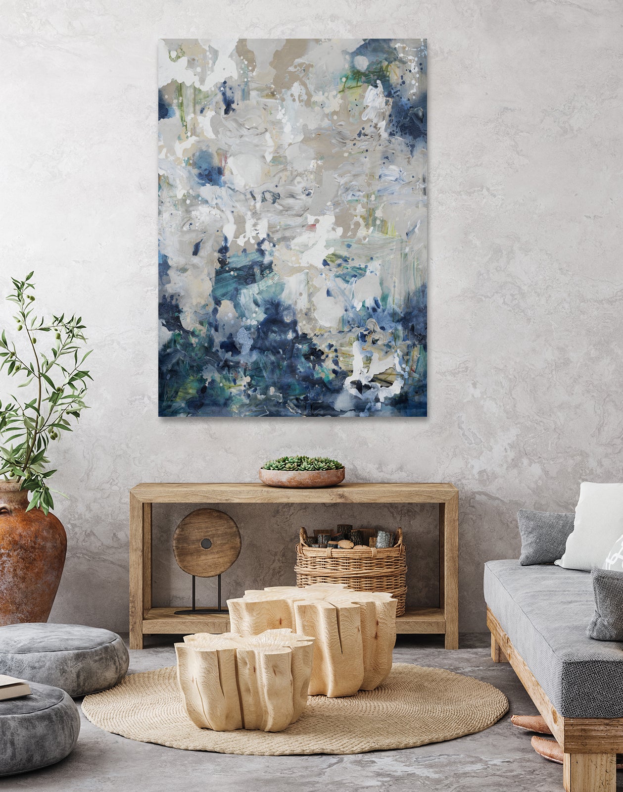 Luxe Lounge by Daleno Art on GIANT ART - abstract